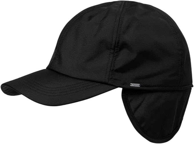 An image of a baseball cap designed for men. The cap features a curved brim, a structured crown, and an adjustable strap at the back. It has a classic style with a small, embroidered logo on the front panel.